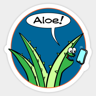 Aloe! Sticker